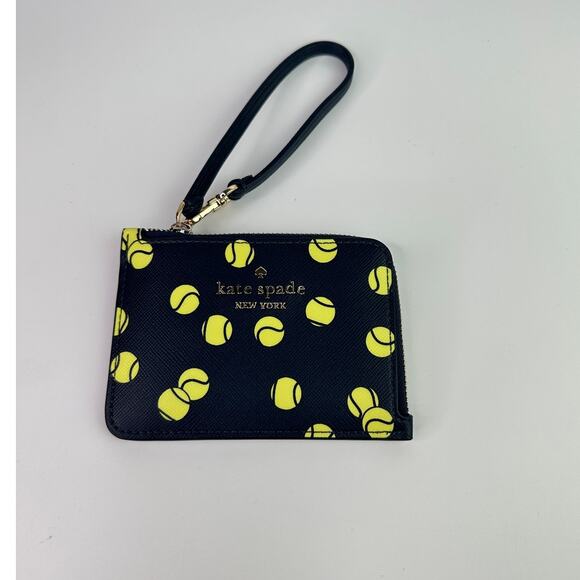 Kate Spade Tennis Toss Large Slim Bifold Wallet and - Picture 8 of 12